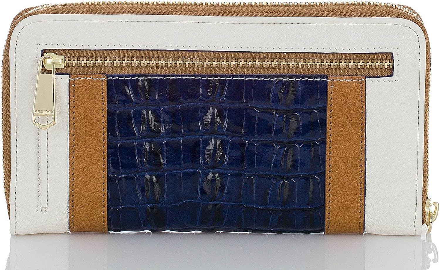 brahmin leather wallet