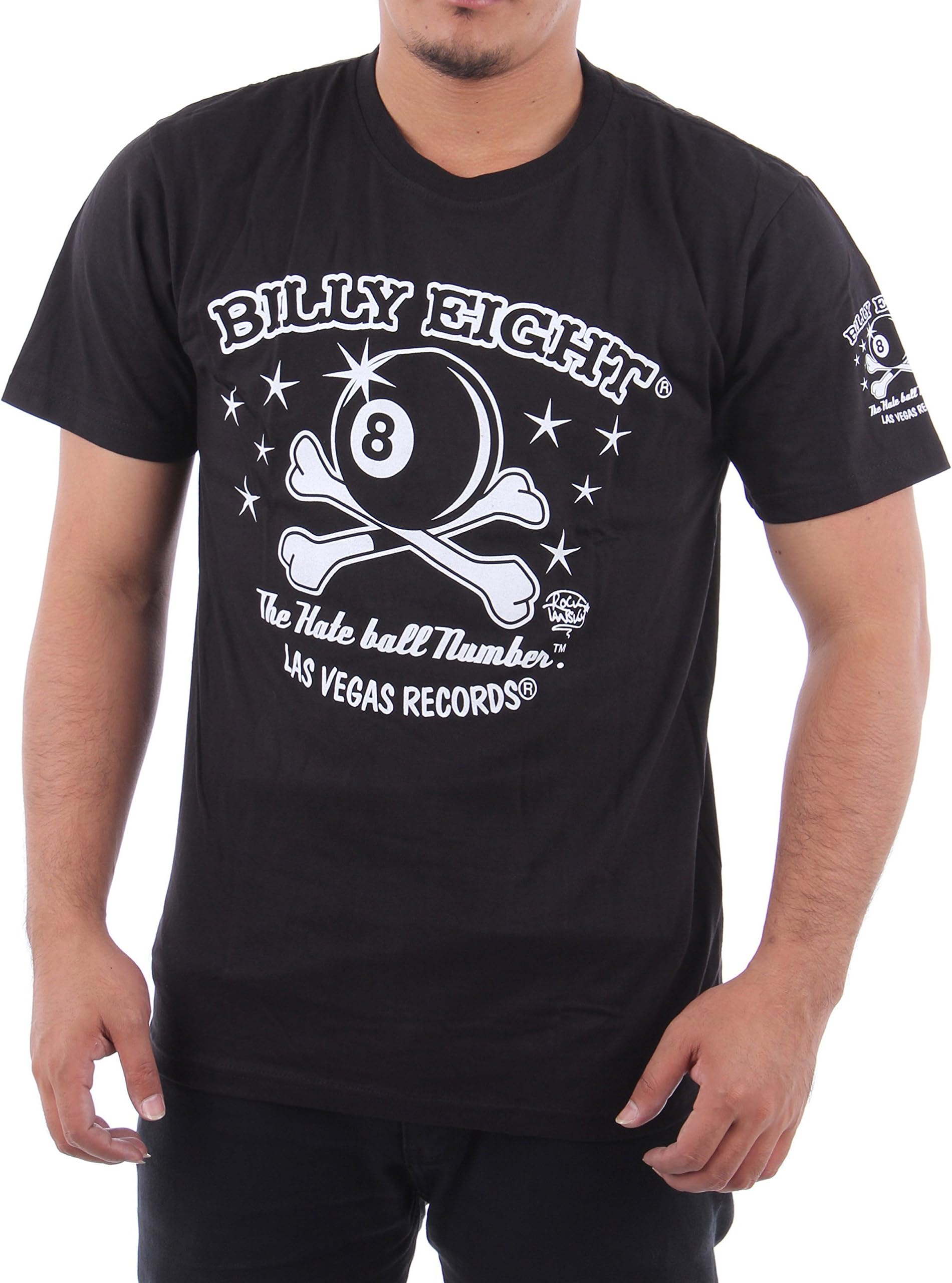 Billy Eight Rat Rod Men's Size Large T-shirt Black Classic Car Hot Rod Rockabilly