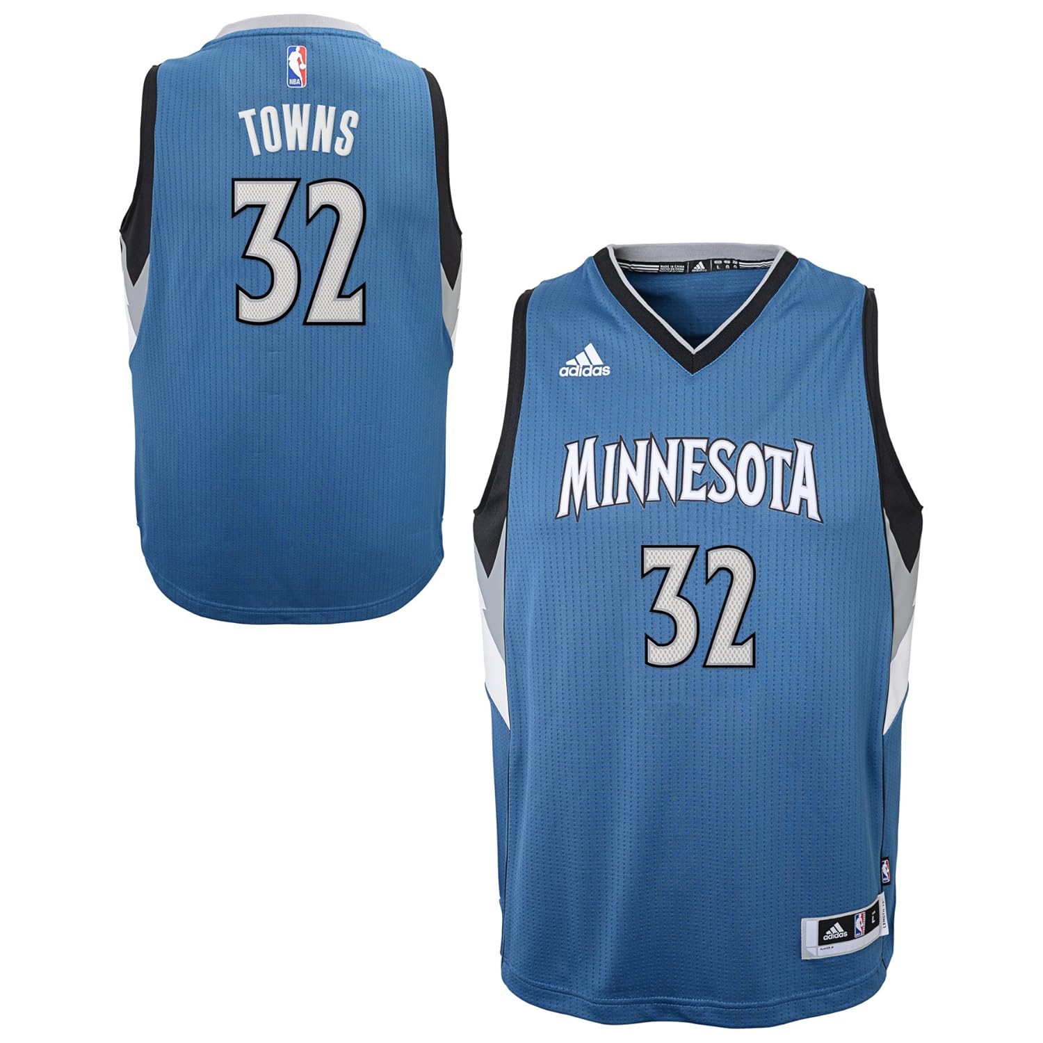 karl anthony towns black jersey