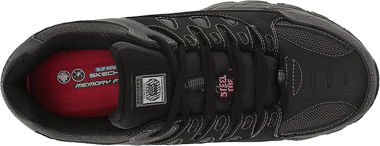skechers steel toe tennis shoes