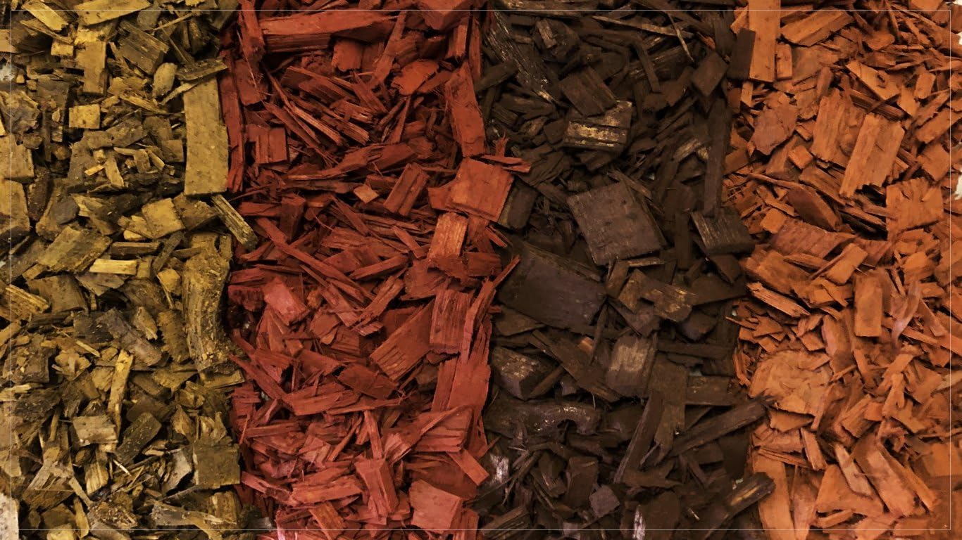 Bark Mulch Garden Wooden Chips Substrate 4 Colours (Brown) Amazon.co