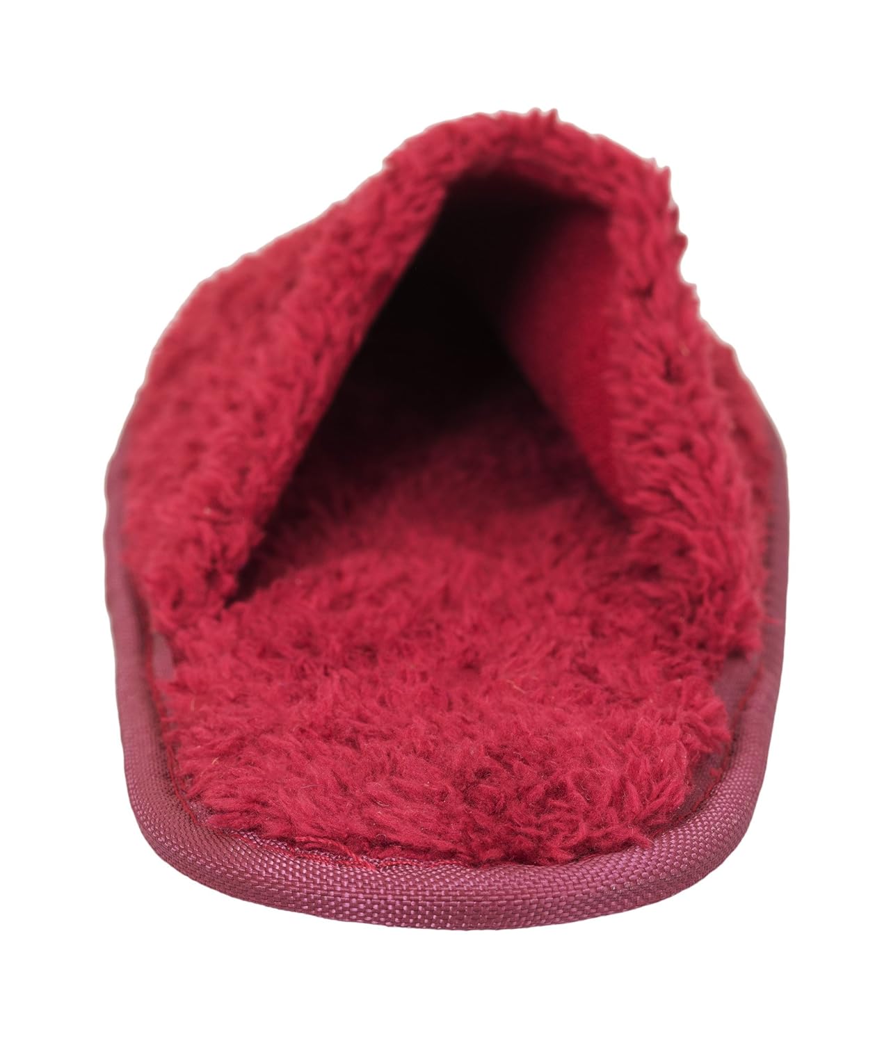 old cobbler unisex maroon fur flip- flops & house slippers(free size)