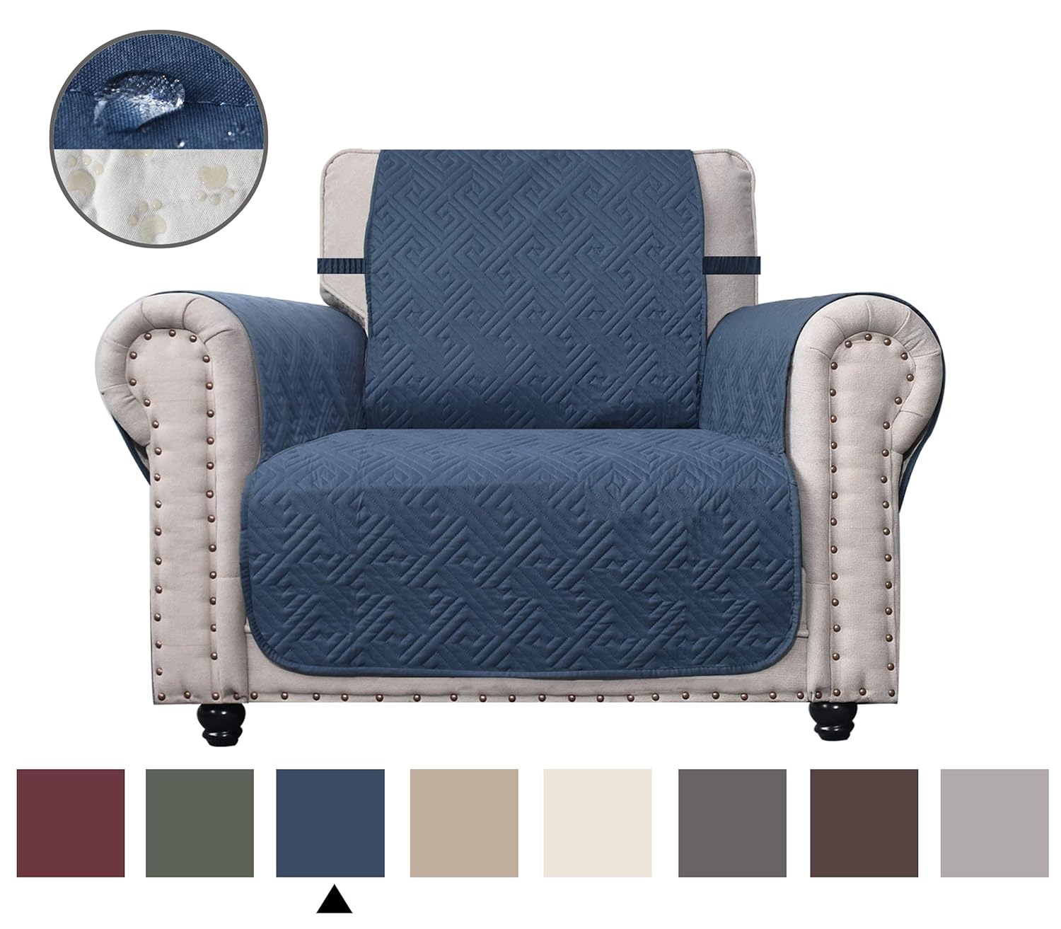 Best Dark Blue Sofa Cover