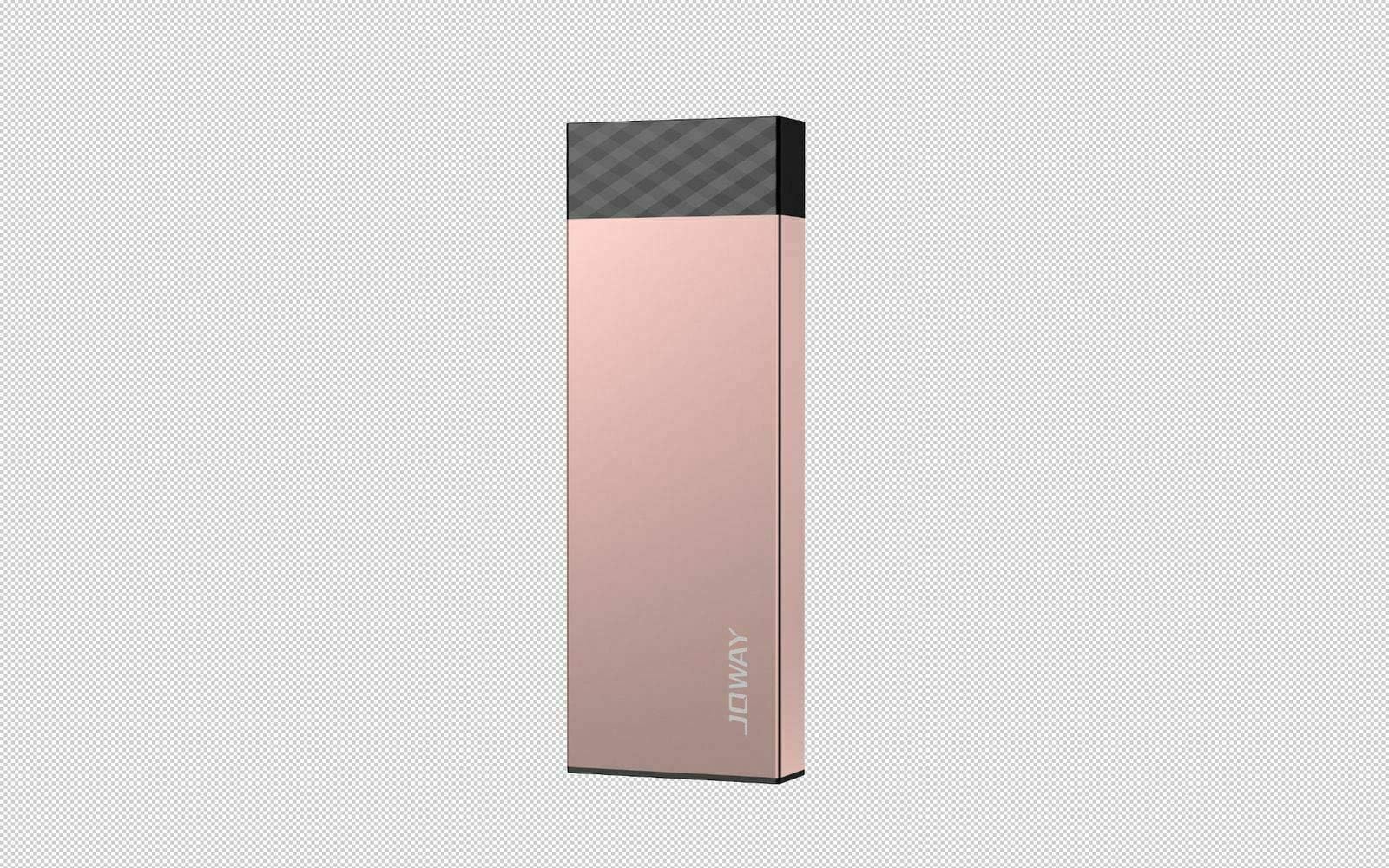 JOWAY 5000mAh Portable Power Bank External Battery Charger For Mobile Phone -DESIGNER Rose Gold