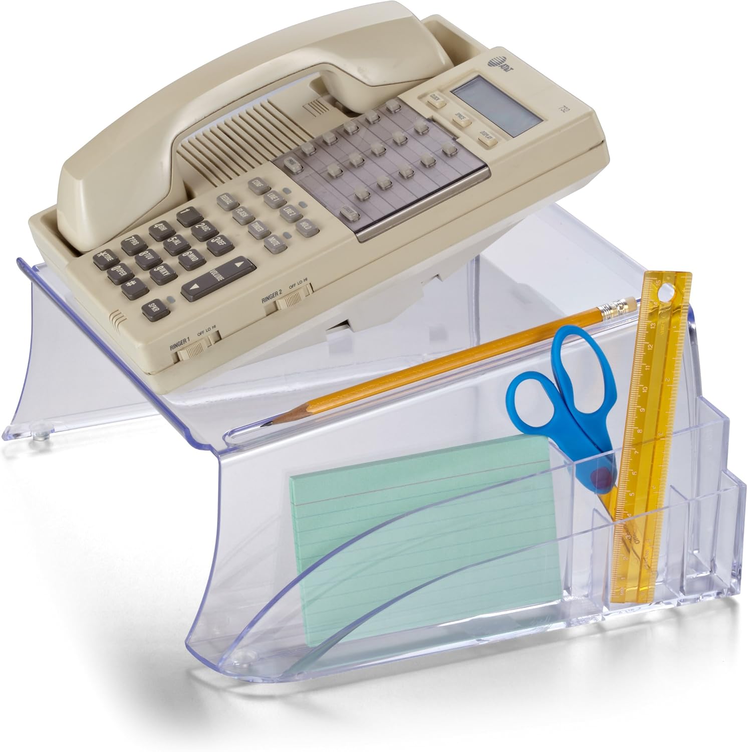 Officemate Telephone Stand, Clear (21524) : Office Products
