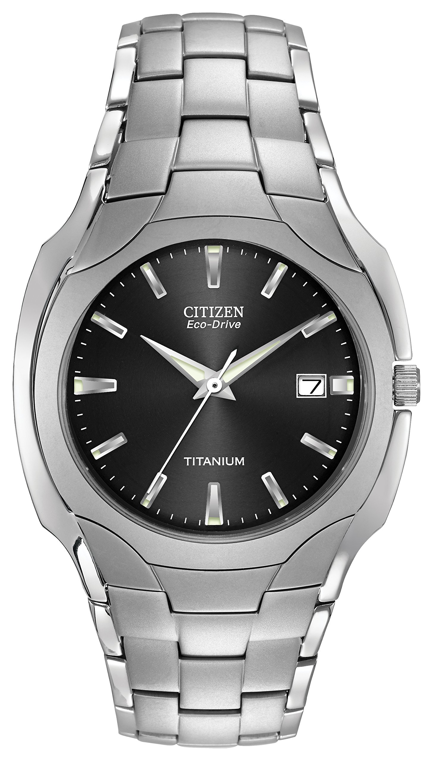 Citizen Men's Eco-Drive 38mm Titanium Bracelet Watch- Buy Online in  Kyrgyzstan at Desertcart - 48039374.
