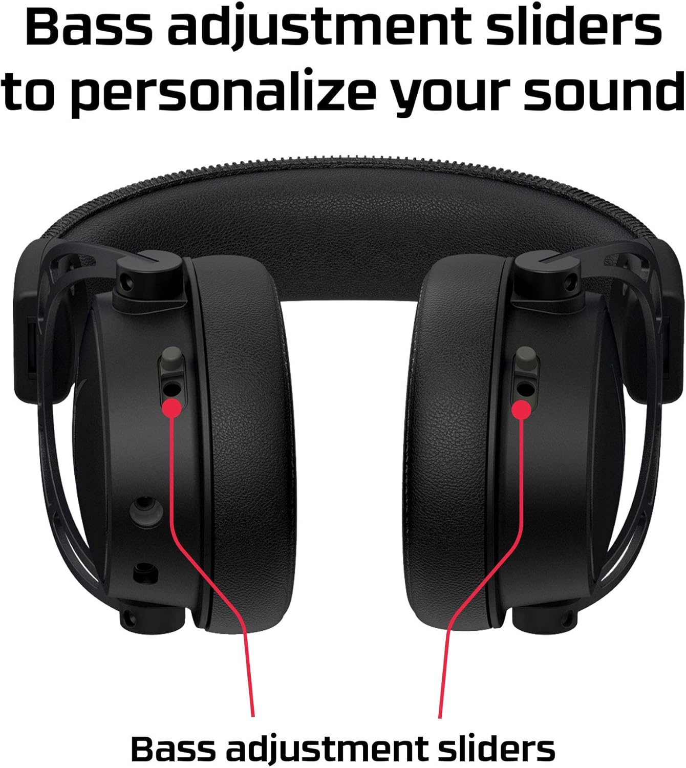 HyperX Cloud Alpha S - PC Gaming Headset, 7.1 Surround Sound, Adjustable Bass, Dual Chamber Drivers, Breathable Leatherette, Memory Foam, and Noise Cancelling Microphone - Blackout (HX-HSCAS-BK/WW): Computers & Accessories