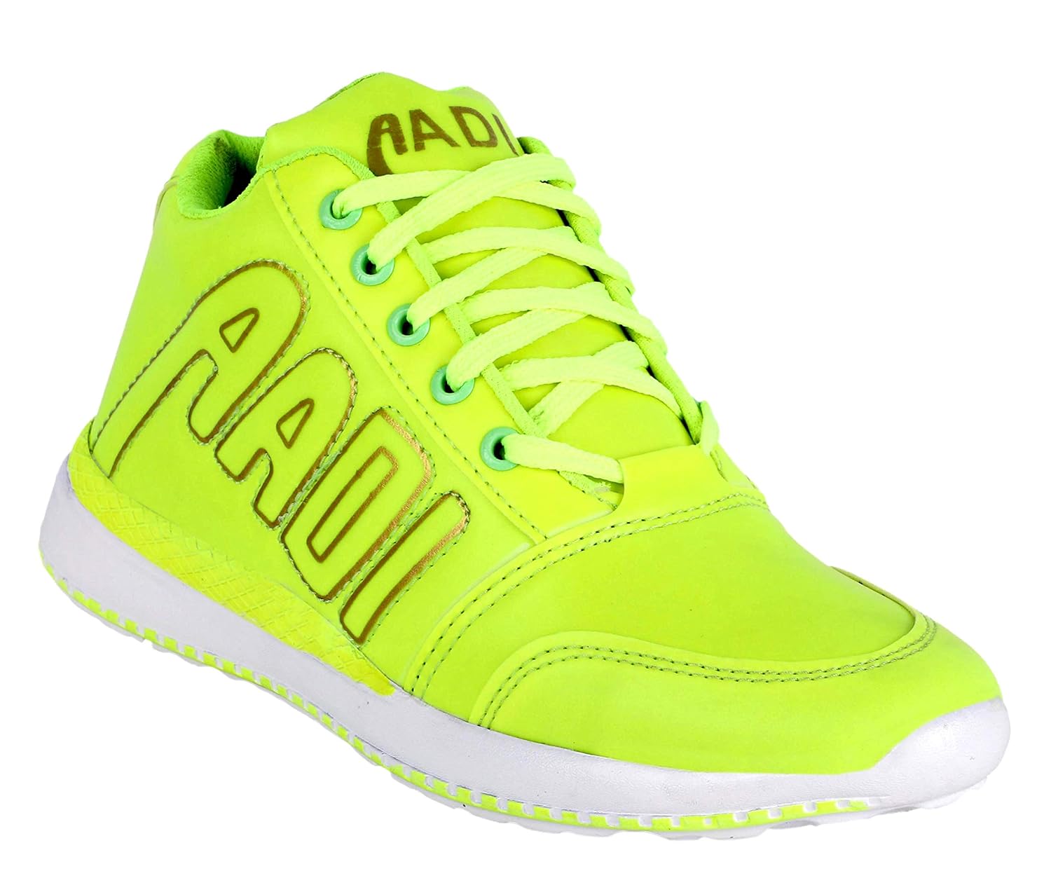 green colour casual shoes