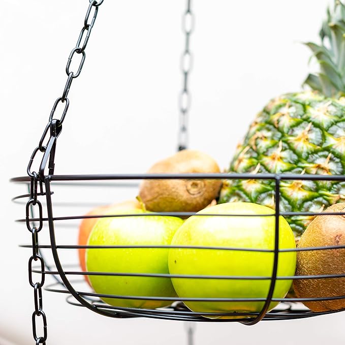 Libertink Hanging fruit basket, kitchen hanging fruit basket, fruit