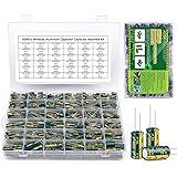 BEEYUIHF 925Pcs 36Values Aluminum Electrolytic