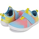 WHITIN Little/Big Kid Wide Width Barefoot Shoes | Boys/Girls Minimalist Elastic Opening Sneakers | Flexible- Zero Drop Sole