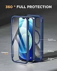 Miracase Magnetic for iPhone 12 mini Case, [360