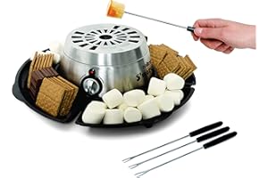 Salton SP1717 S'mores & Fondue Maker, Black