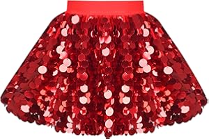 Sunny Fashion Girls Skirt Purple Mermaid Sparkly Sequin Tutu Party Ballet Dance