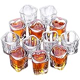 Valeways Shot Glasses, 2oz Heavy Base Shot Glasses