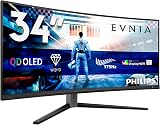 Philips Evnia 34M2C6500 34 Inch OLED Curved Gaming Monitor 3440x1440 175Hz