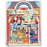 Melissa & Doug Pet Shop Puffy Sticker Set With 115 Reusable Stickers - Kids Arts And Crafts Activity, Restickable Stickers Fo