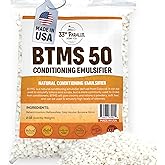 33rd PARALLEL | BTMS 50 (2 oz) Conditioning Emulsifier | 100% Natural Plant Derived | Behentrimonium Methosulfate Cetearyl Alcohol Emulsifying Conditioner | Product of USA (2 Ounces)