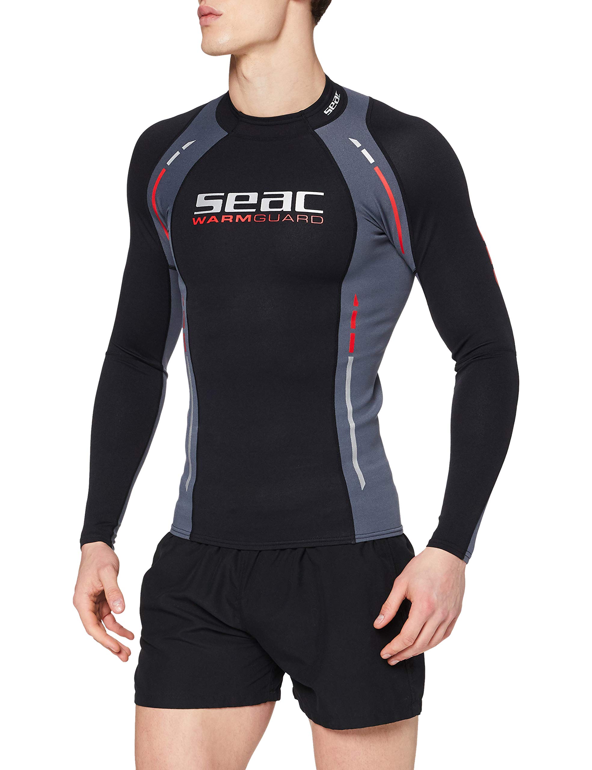 SEAC Men's Long Warm Guard - Black, Medium