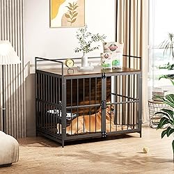 ROOMTEC Furniture Style Large Dog Crate with