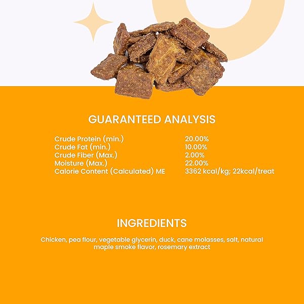 I AND LOVE AND YOU NICE JERKY BITES – GRAIN FREE DOG TREATS, CHICKEN + DUCK, 4-OUNCE, PACK OF 1