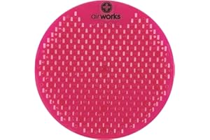 HOSPECO AIRWORKS SPLASH FREE SCREEN, FRUIT BASKET, LT RED,10/BX