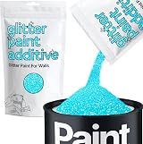 Hemway Baby Blue Glitter Paint Additive 100g for Sparkle in Emulsion