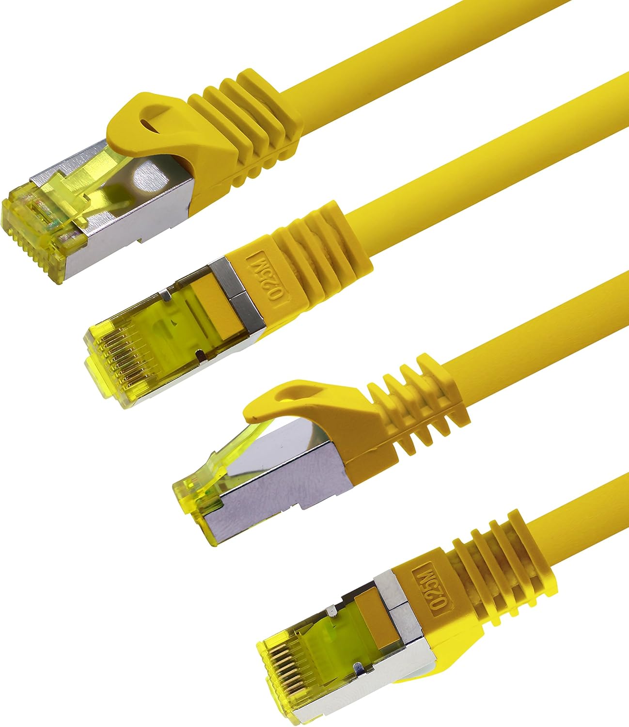 Cat.7 Patch Cable Set, S/FTP (PiMF) Ethernet LAN Network Cables, 10 Gigabits/10000 Mbps, High Speed - Image 4