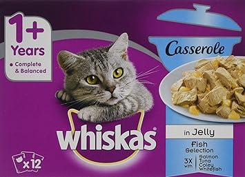 whiskas casserole fish