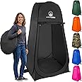 Wakeman Pop Up Changing Tent, 3.3 x 3.3 x 6.2ft, Camping Shower Tent for Portable Toilet Stall or Dressing Room with Carry Ba
