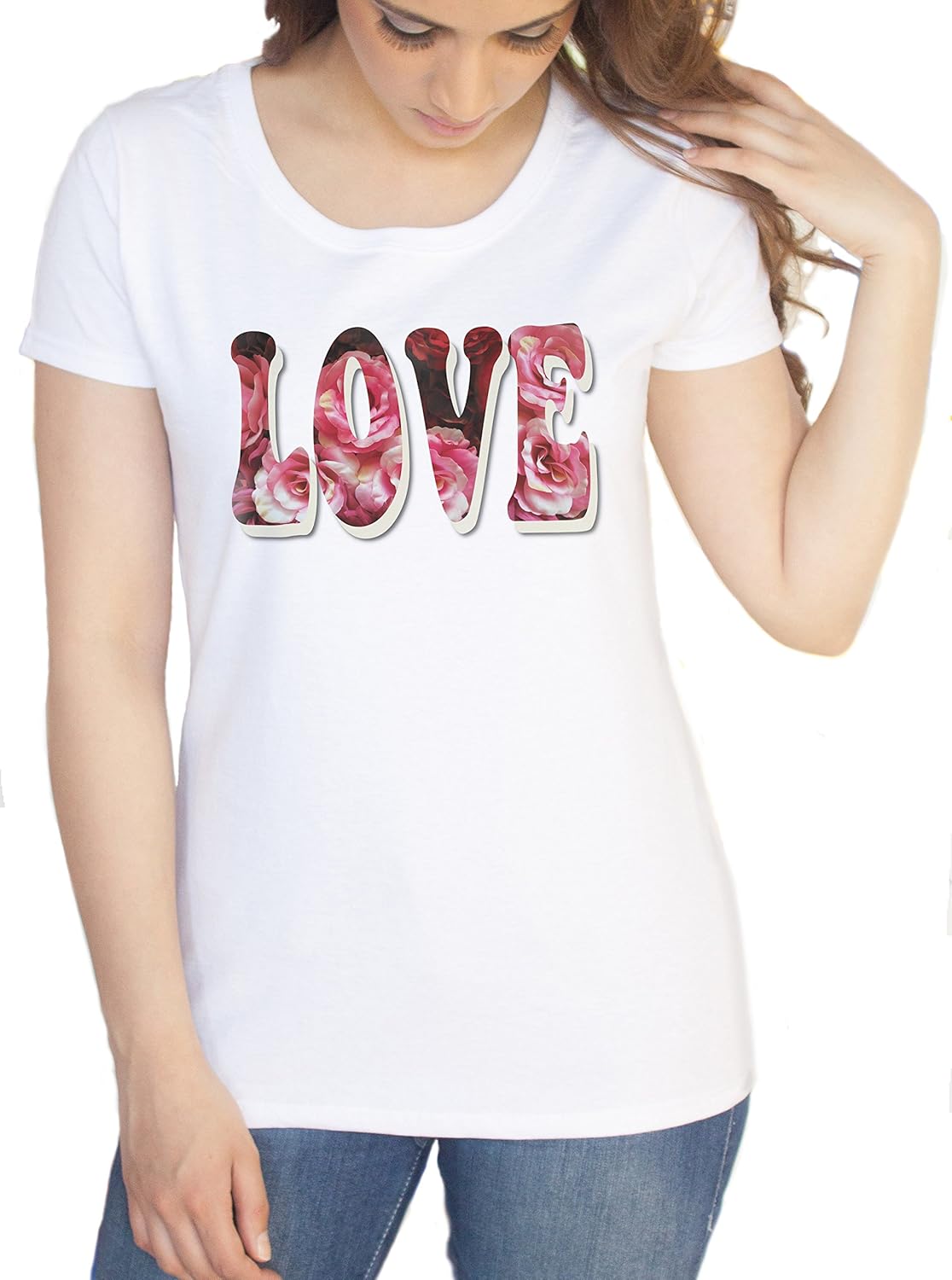 80s white t shirt and jeans