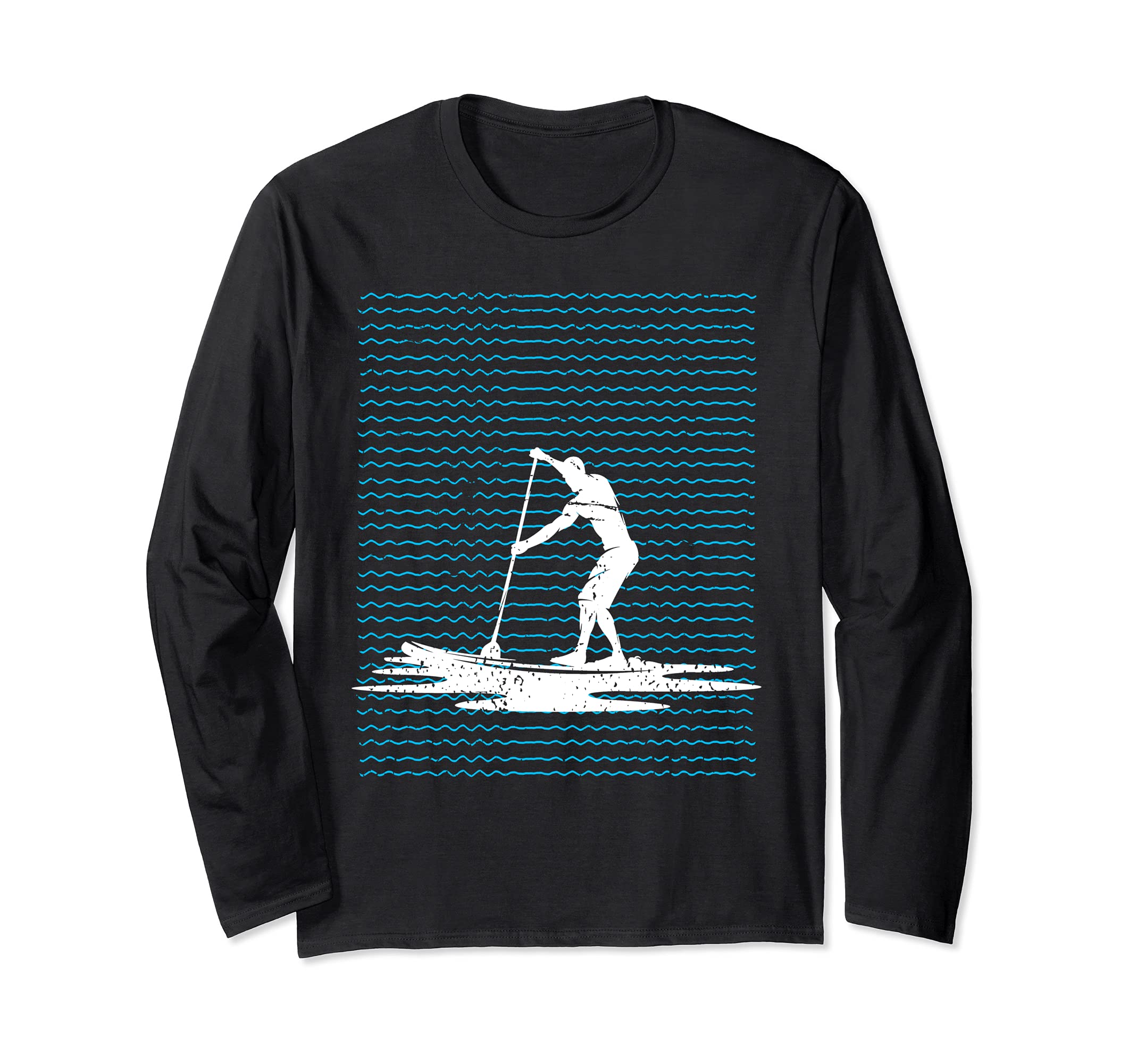 Stand Up Paddling Stand Up Paddler Paddleboarding SUP Long Sleeve T-Shirt