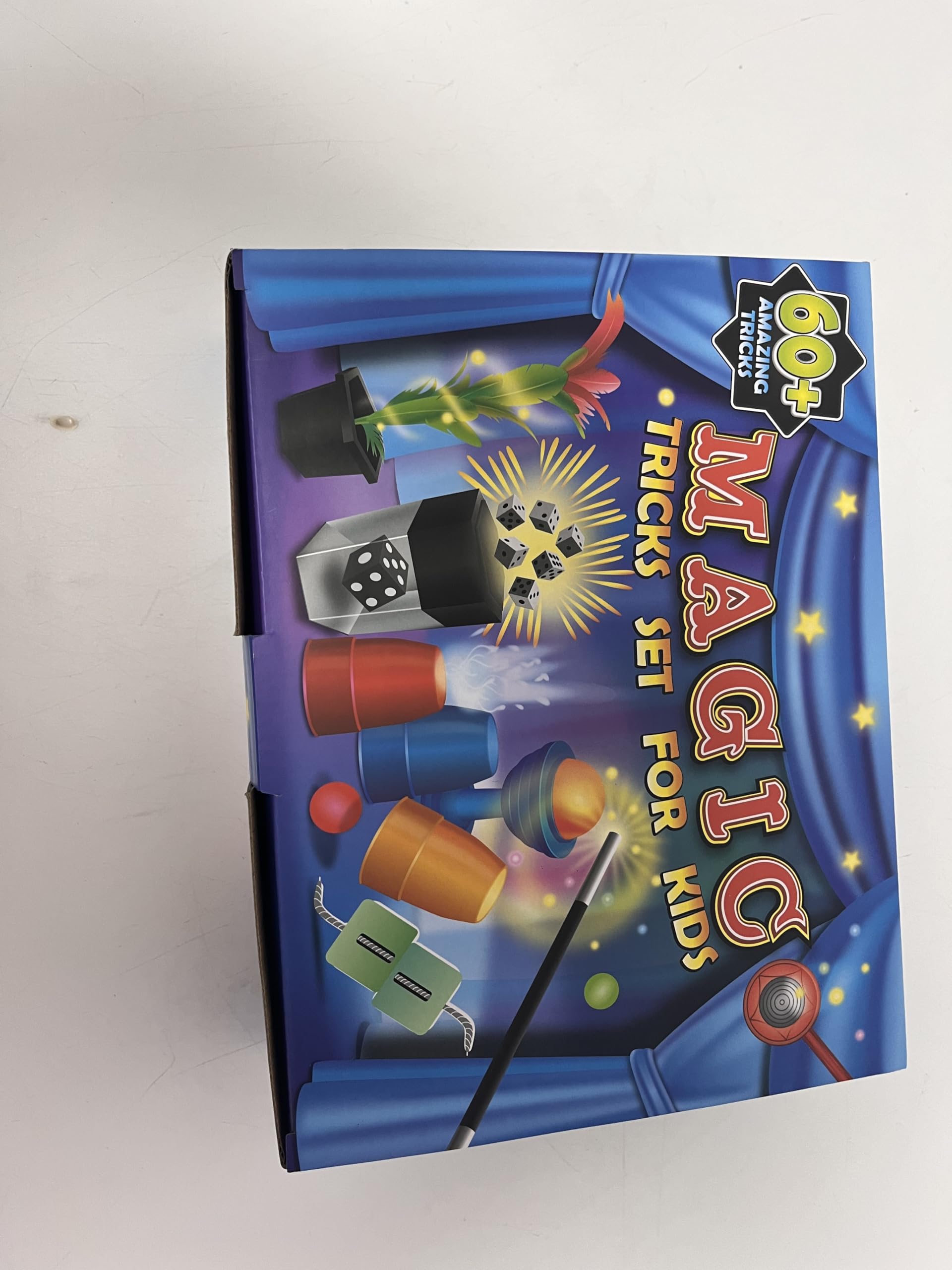 Heyzeibo Magic Kit - 60+ Magic Tricks for Kids, Magician Set with Magic Props & Instruction for Beginners and Kids