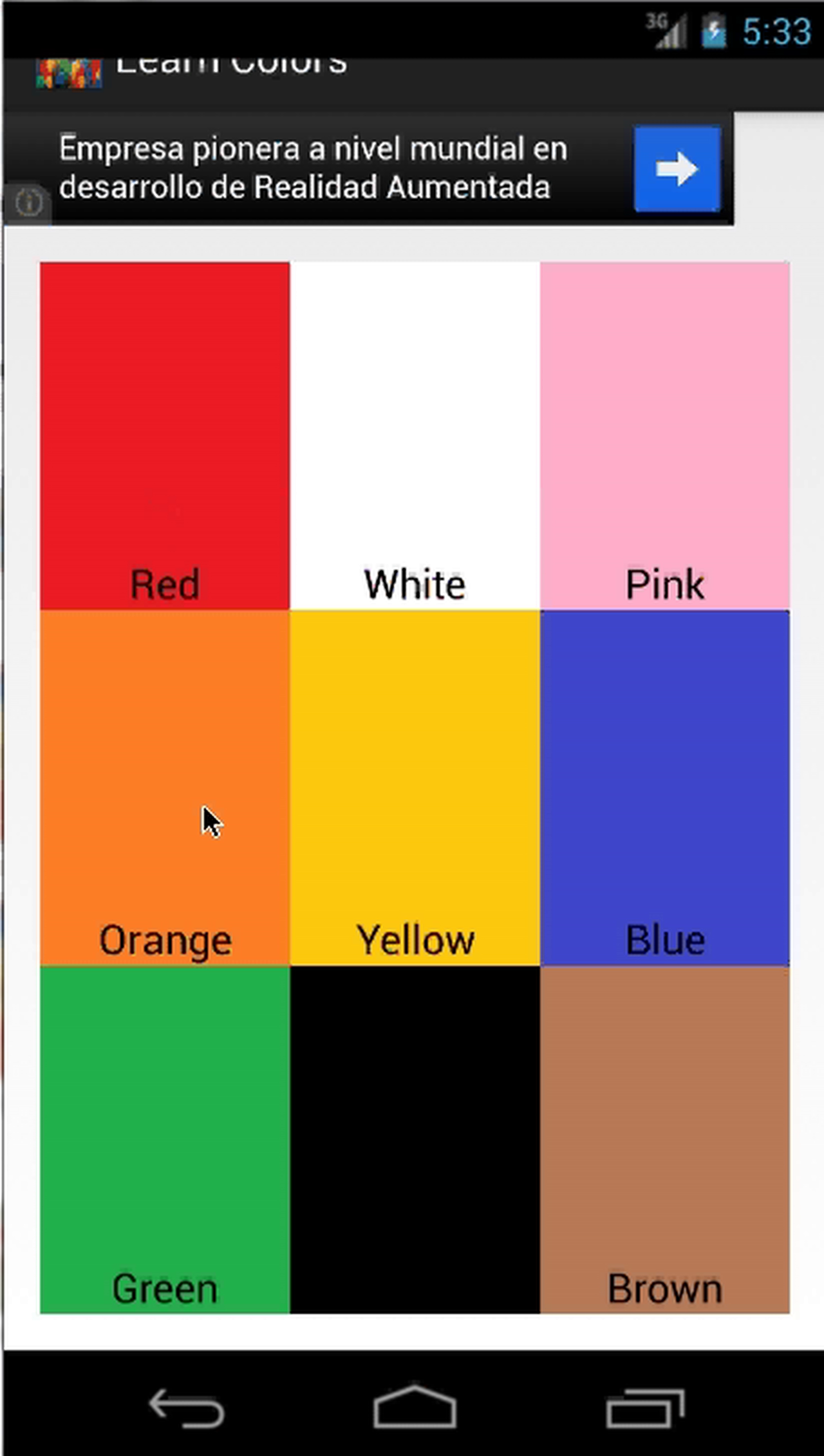 Learn the Colors for Kids App on the Amazon Appstore