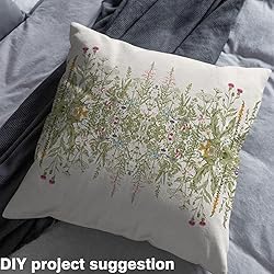 Leaves Upholstery Fabric, Wildflower Fabric by The