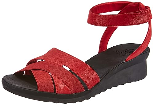 clarks red sandals amazon