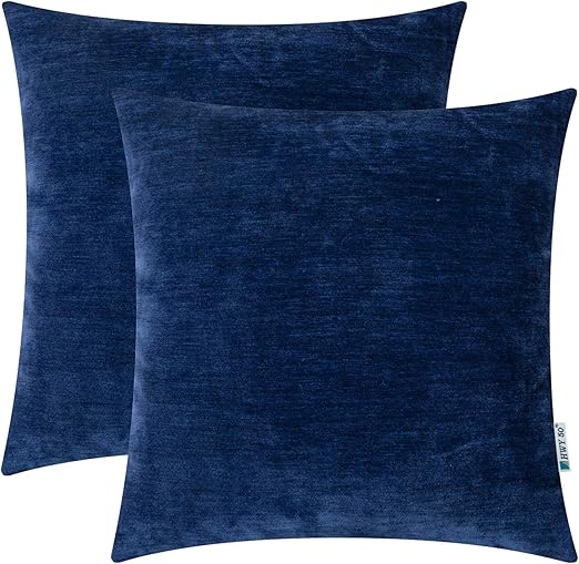Amazon Com Hwy 50 Chenille Soft Comfy Decorative Throw Pillows