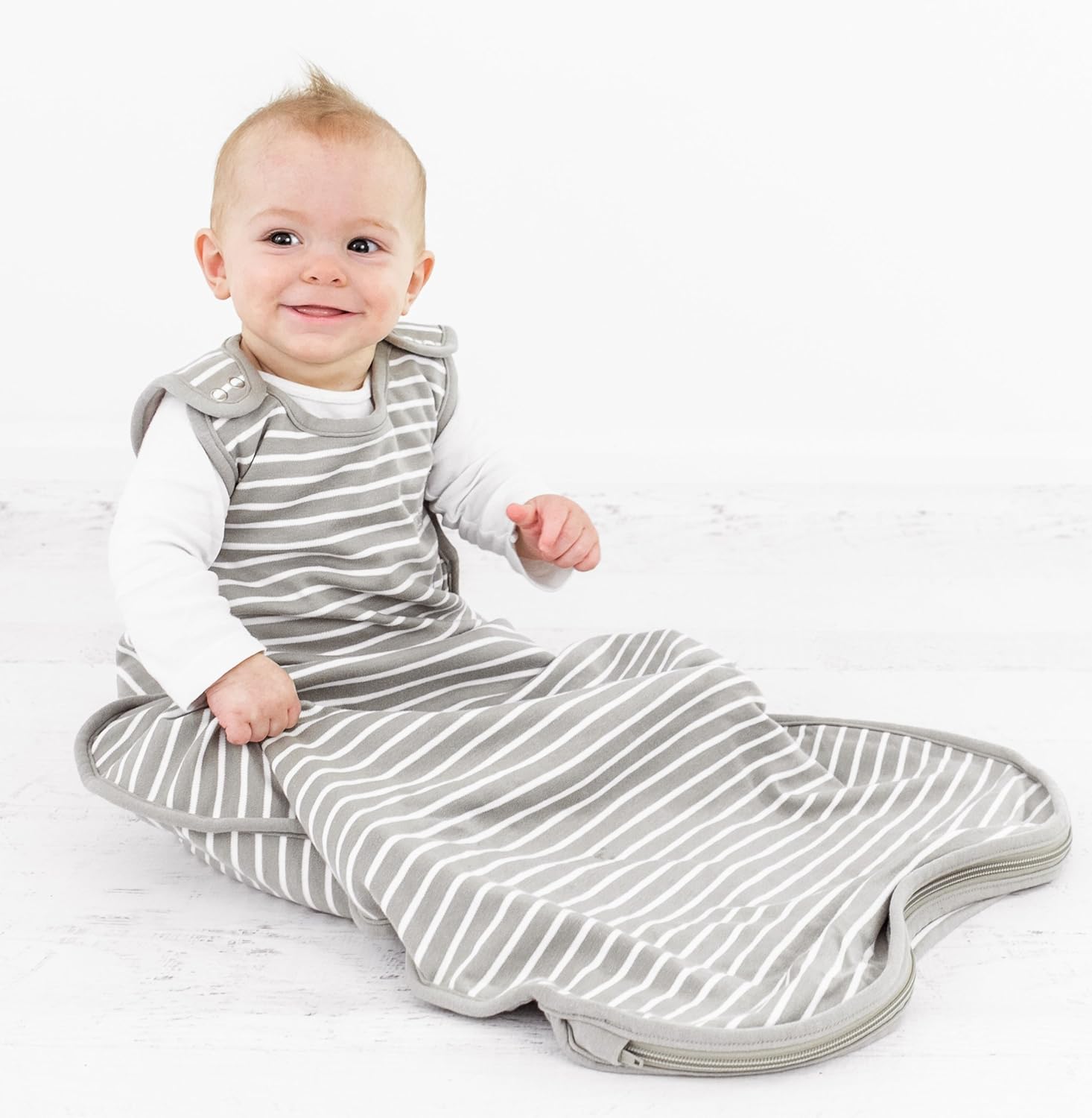 Woolino 4 Season Baby Sleep Bag Sack, Australian Merino Wool, 2 Months to 2 Year, Earth: Baby