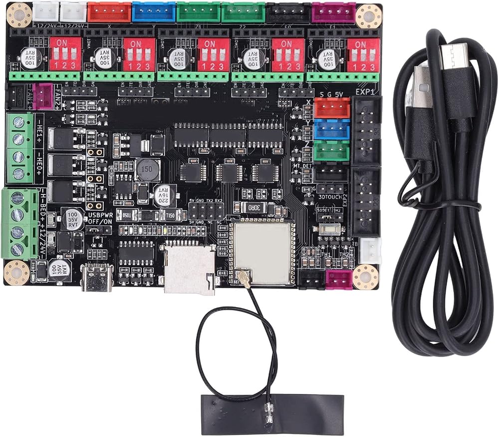 Hyuduo ESP32 3D Printer Motherboard 32 Bit Control Board Kit 240MHz WiFi