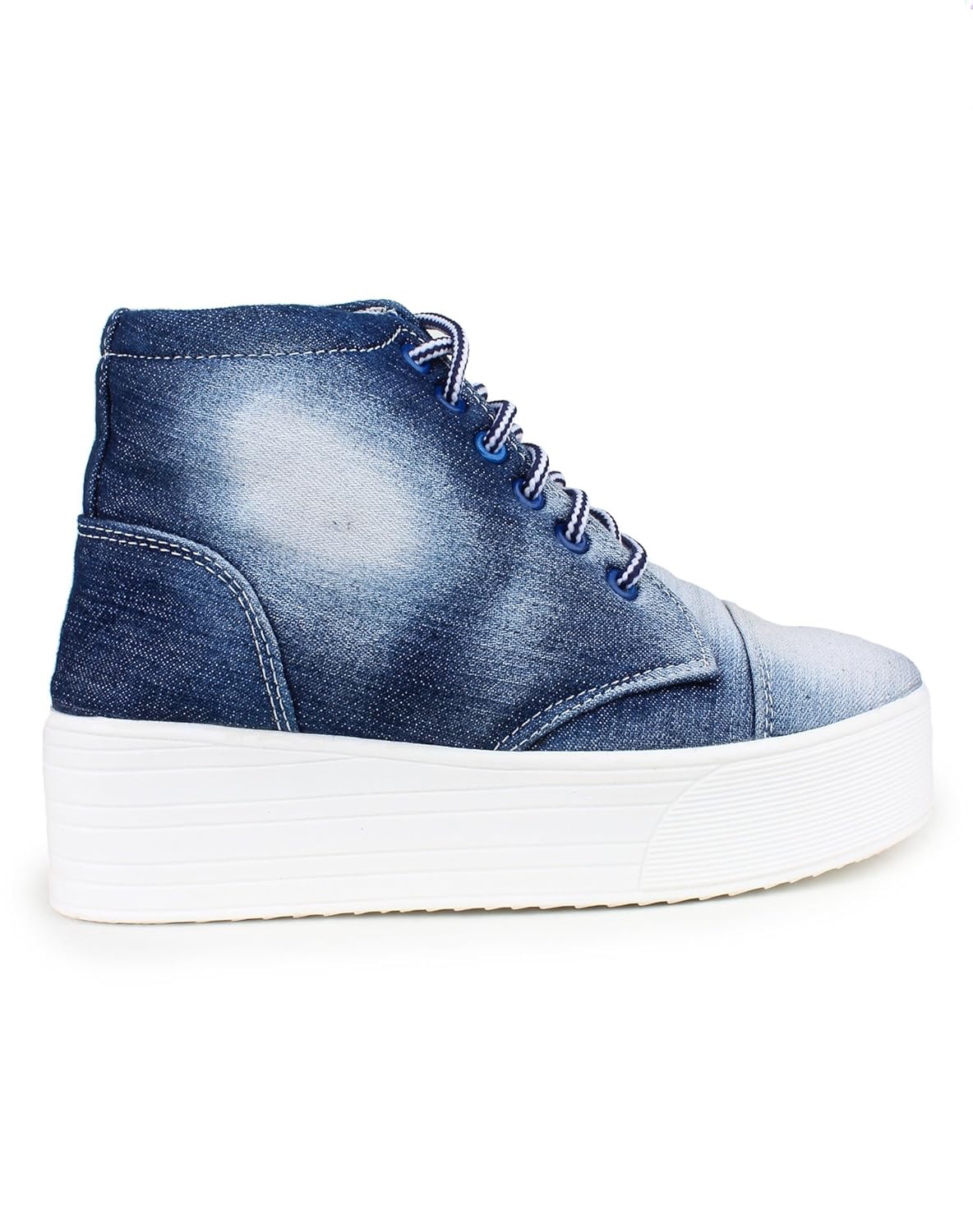do bhai stylish casual denim sneakers