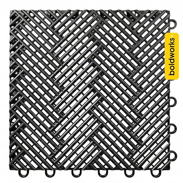 GARAGE FLOOR TILES INTERLOCKING GARAGE FLOORING TILES PACK...