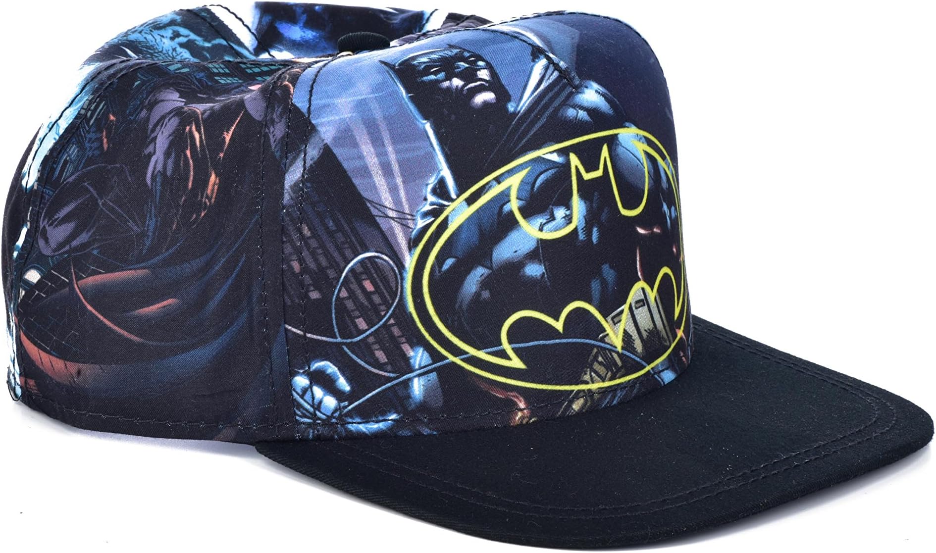 DC Comics The Joker Hahaha Batman Logo Sublimated Bill Snapback