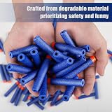 Mlikero 150 Refill Darts Foam Bullets for Nerf N-Strike Elite Series Blasters view 3