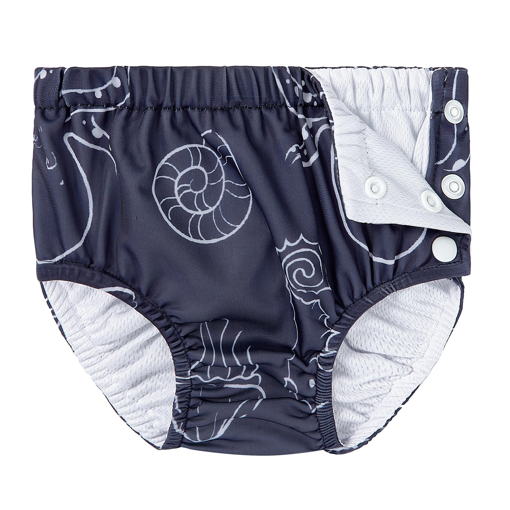 Durio 2PCS Reusable Swim Diapers - Toddler Baby Swim Diaper Soft and Waterproof for Swimming Lessons Boys and Girls