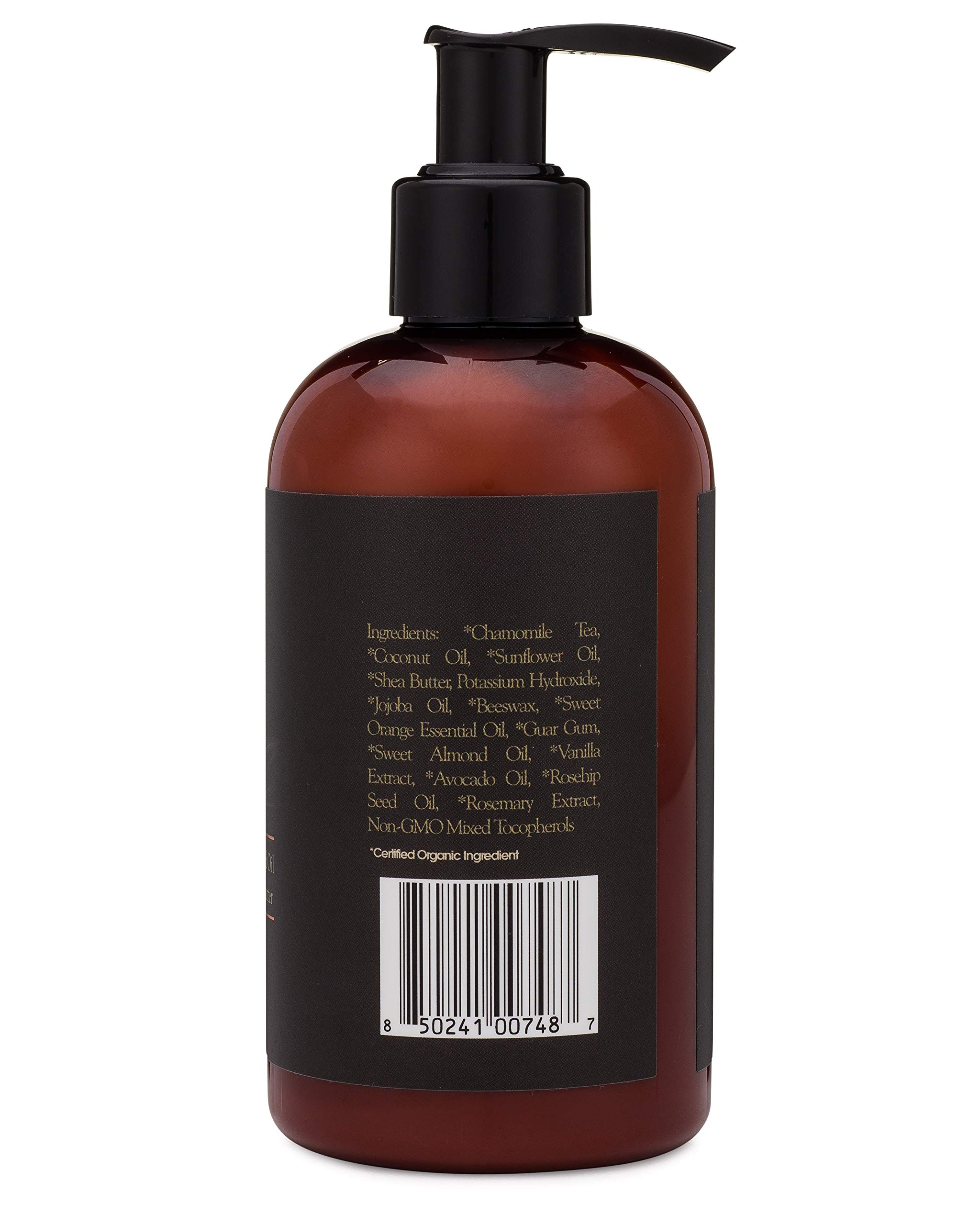 Organic Men’s Face & Body Wash Premium Moisturizing Cleanser For Dry