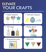 Italian Options Non-Shed Glitter Cardstock A4 250gsm 10 Sheets Silver view 4