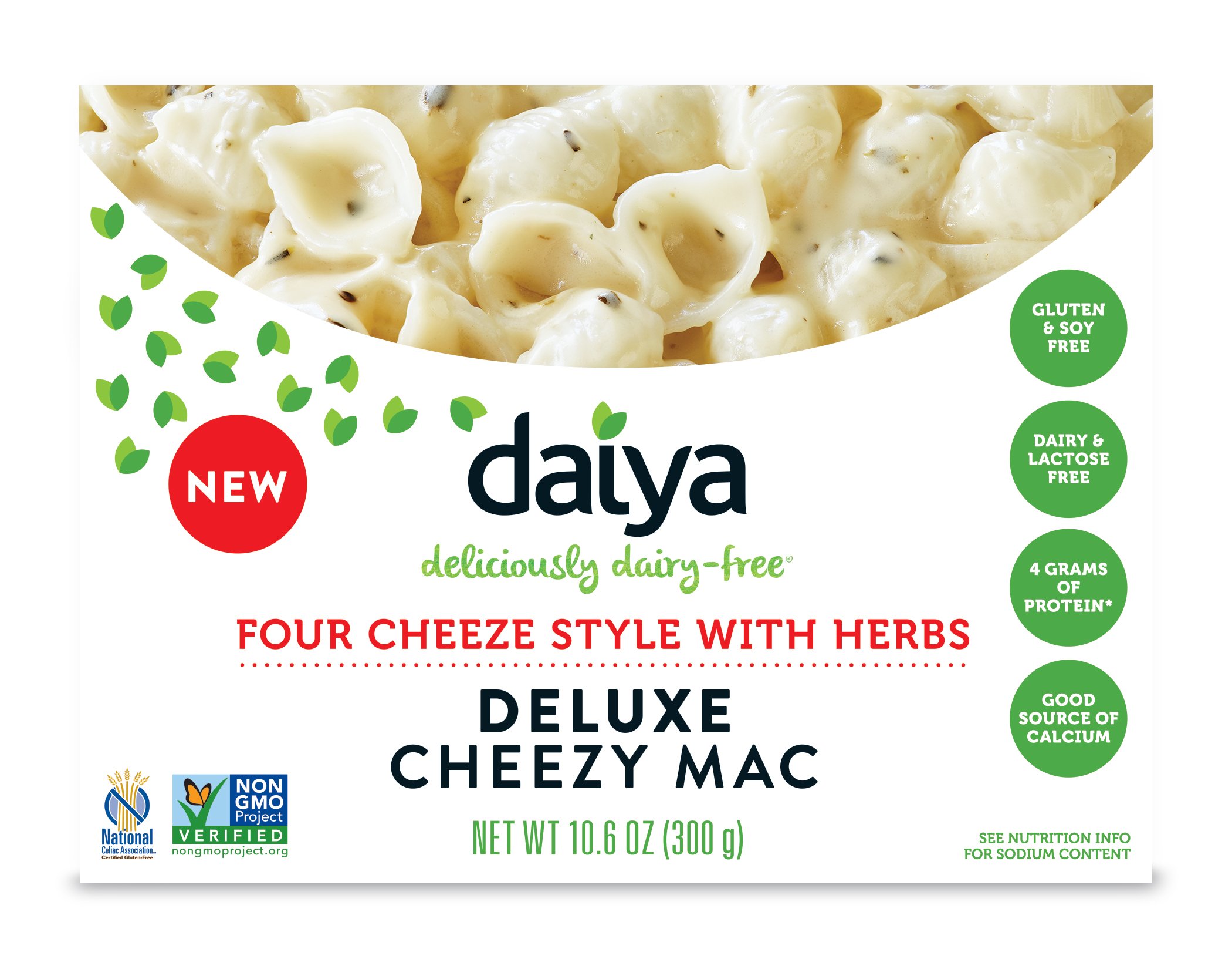 Daiya Cheezy Mac, White Cheddar Style Veggie Rich