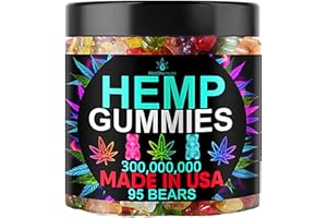 HEALTHERGIZE Hemp Gummies Sleep Relaxation Edibles -