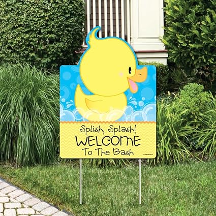 Big Dot Of Happiness Ducky Duck Party Decorations Birthday