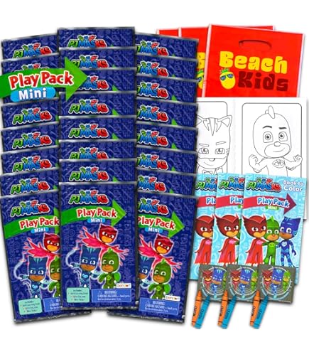 Amazon.com: Adorable Multicolor PJ Masks Mega Mix Value Pack